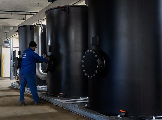 Moduł filtrujący biogaz